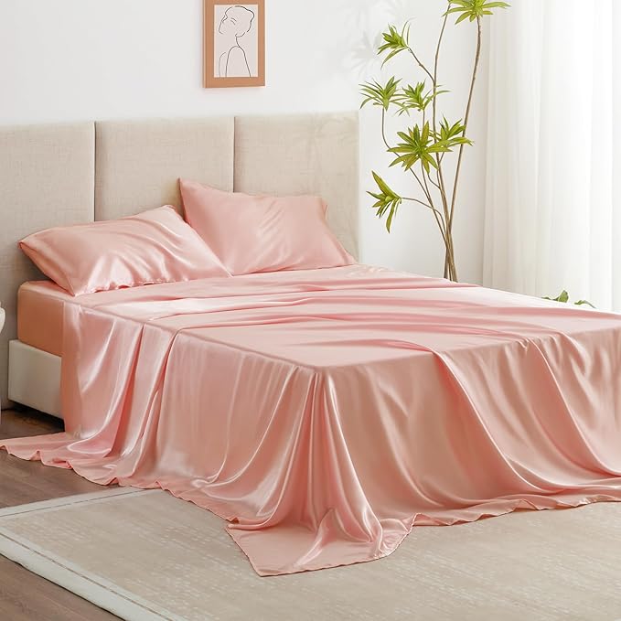 Kit complet de pat din mătase Mulberry Hoomy