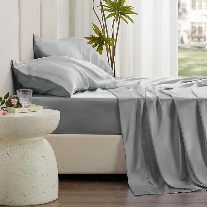 Kit complet de pat din mătase Mulberry Hoomy